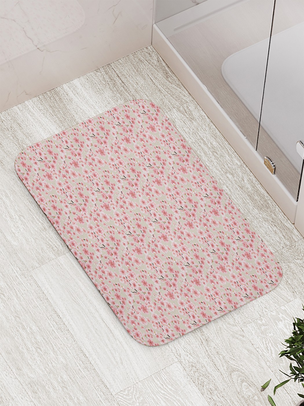 

Коврик противоскользящий для ванной, сауны, бассейна, 77х52 см bath_65202 JoyArty