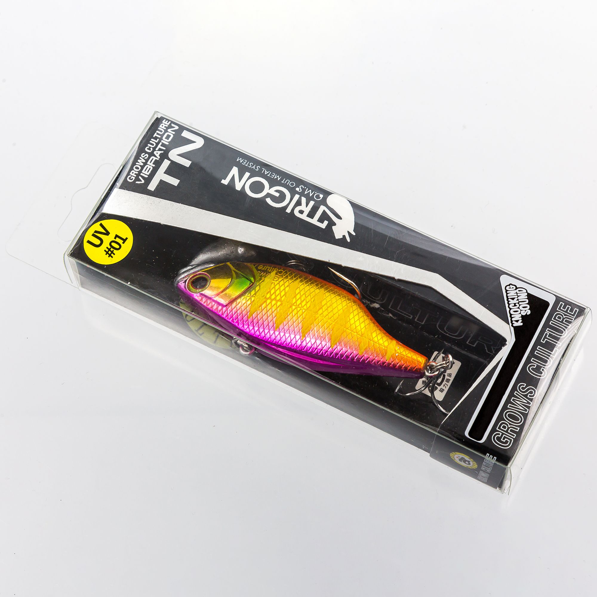 

Раттлин Grows Culture Trigon tn70 uv01 70 мм 31.5 гр тонущий, Разноцветный, Trigon tn50