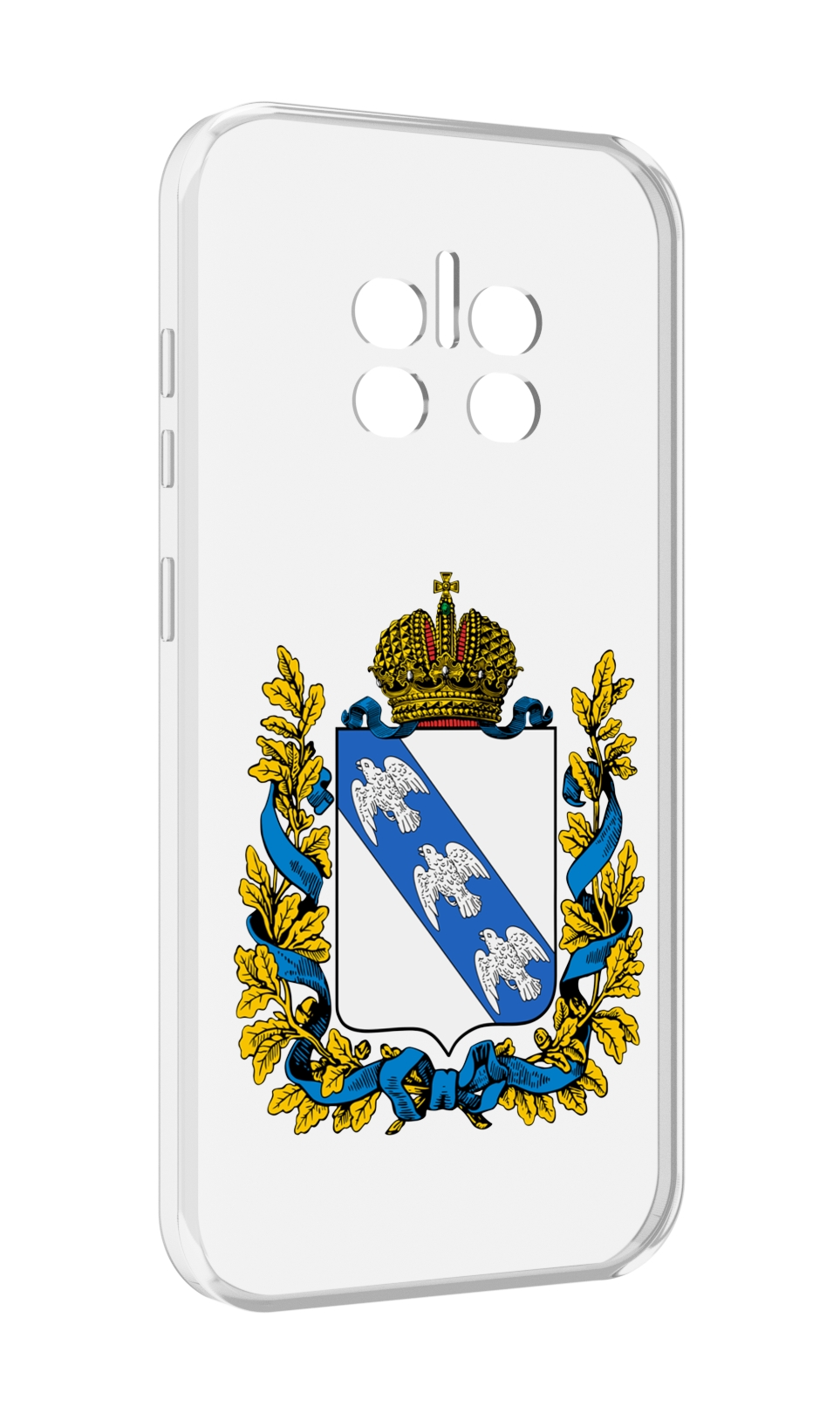 

Чехол MyPads герб-курская-область для Doogee V11, Прозрачный, Tocco