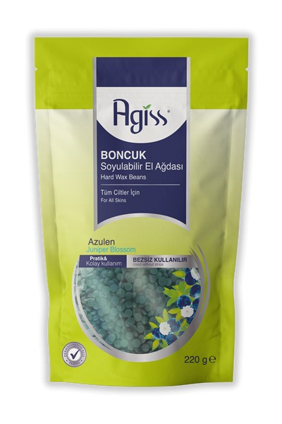 Восковые гранулы для депиляции AGISS для всех типов кожи, с витамином Е, 220 г