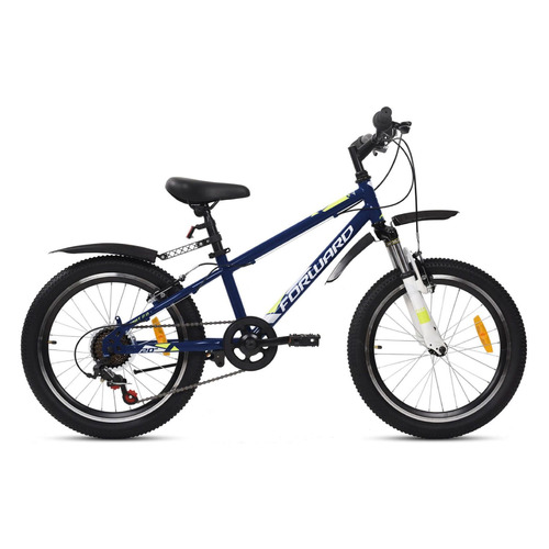 

Велосипед FORWARD Unit 20 2.2 (2022), горный (подростковый), рама 10.5, колеса 20, темно