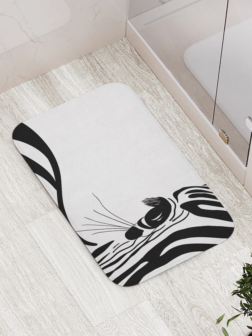 

Коврик противоскользящий для ванной, сауны, бассейна, 77х52 см bath_65168 JoyArty