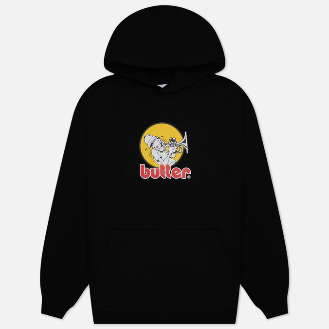 

Худи мужское Butter Goods Brass Hoodie черное S, Brass Hoodie
