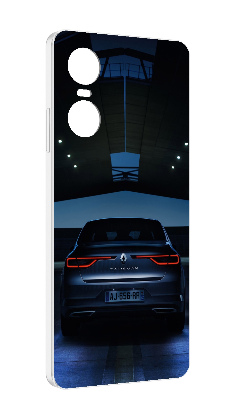 

Чехол Mypads Renault 1 Для Tecno Pop 6 Pro, Прозрачный, Tocco
