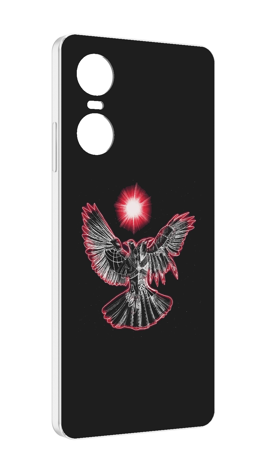 

Чехол Mypads Pyrokinesis Валькирия Для Tecno Pop 6 Pro, Прозрачный, Tocco