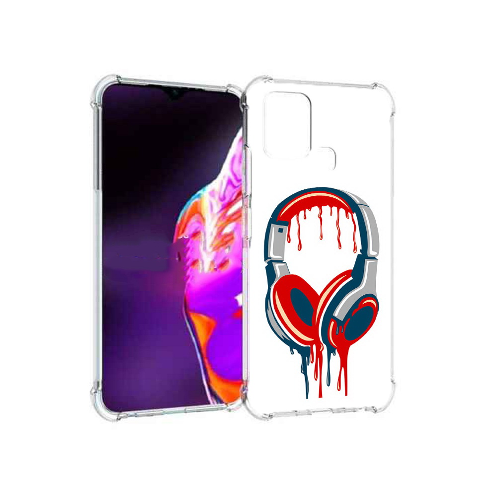 

Чехол MyPads Tocco для Infinix Hot 10s не делай громко, Прозрачный, Tocco