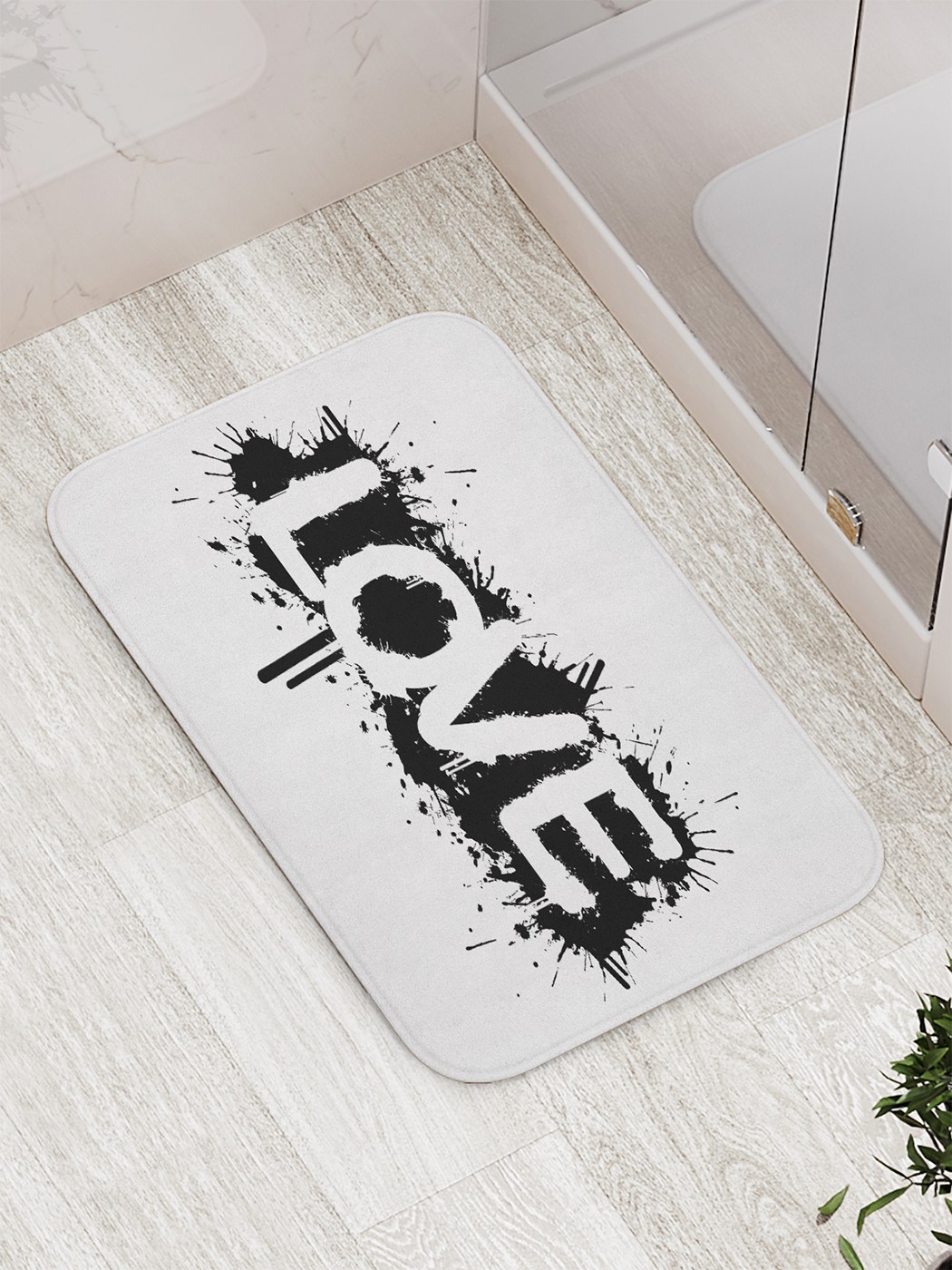 

Коврик противоскользящий для ванной, сауны, бассейна, 77х52 см bath_65137 JoyArty