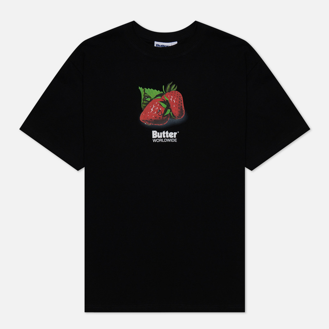 

Футболка мужская Butter Goods Berries черная XL, Berries