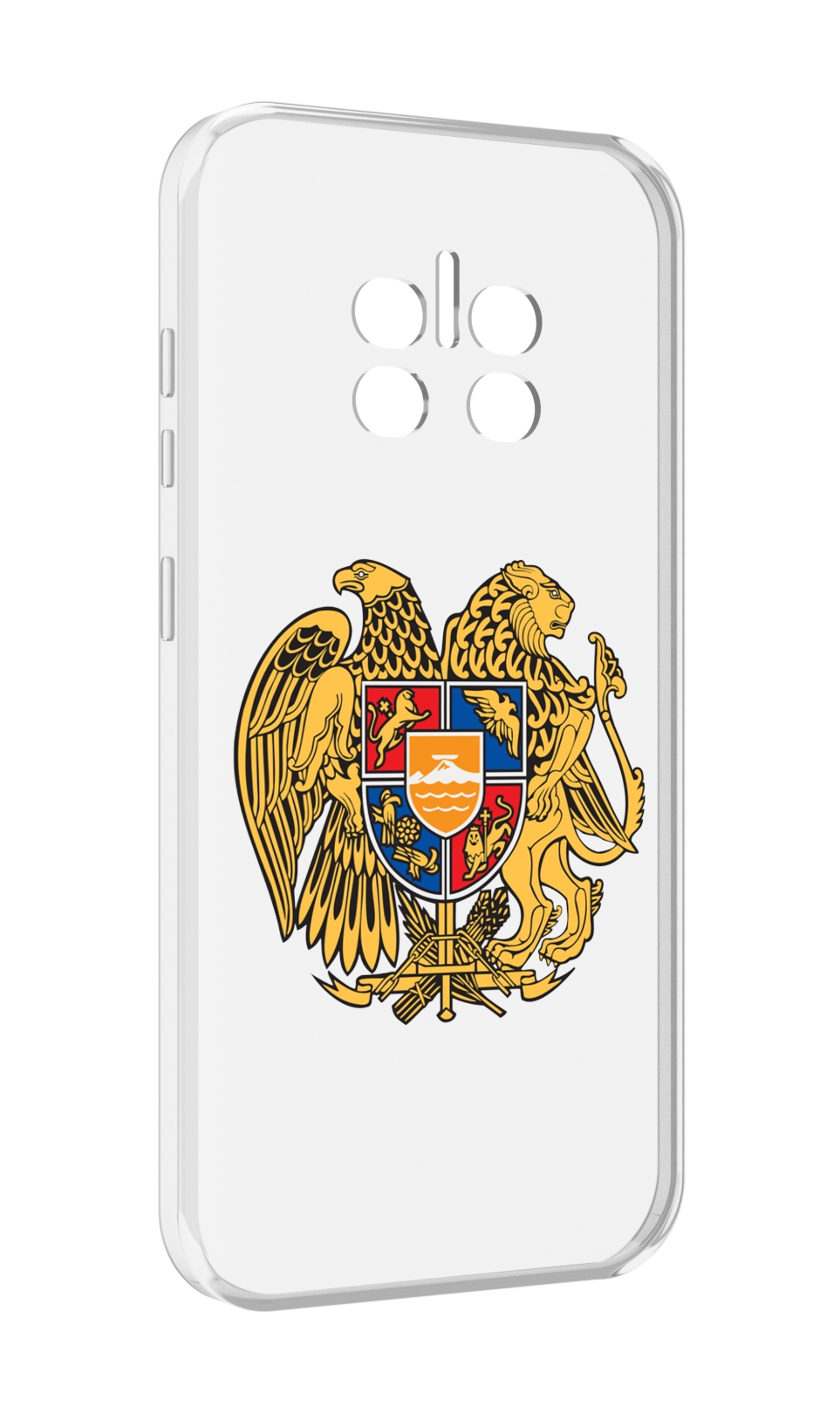 

Чехол MyPads герб-армении для Doogee V11, Прозрачный, Tocco