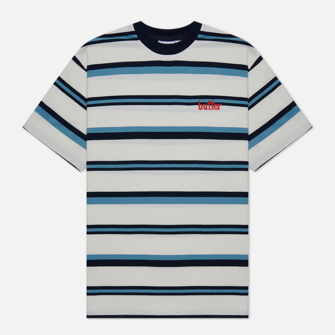 

Футболка мужская Butter Goods Base Stripe белая S, Base Stripe