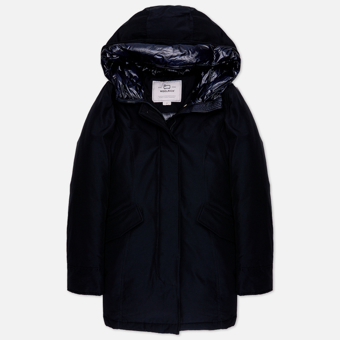 

Пуховик женский Woolrich Arctic Ramar Cloth синий XS, Arctic Ramar Cloth