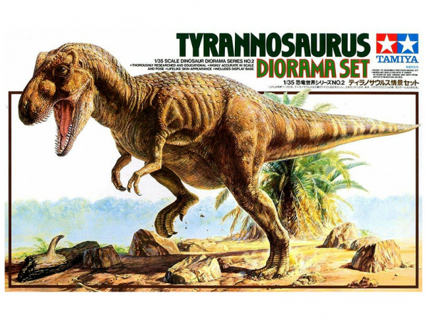 

Сборная модель 60102 Tamiya 1/35 Tyrannosaurus Diorama Set