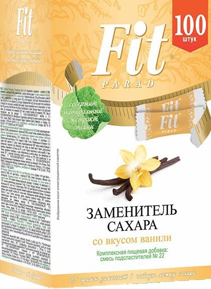 Стик №22 Fit Parad со вкусом Ванили