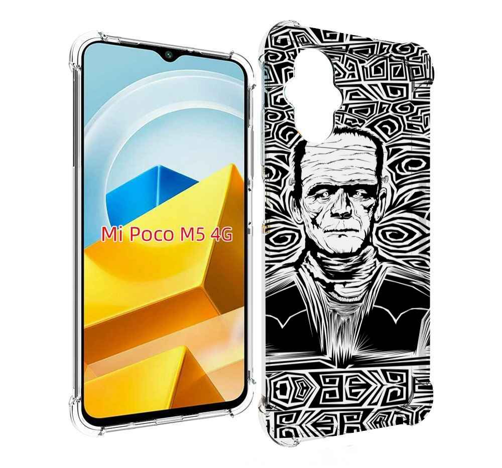 

Чехол MyPads Tocco для Xiaomi M5 франкенштейн черно белый, Прозрачный, Tocco