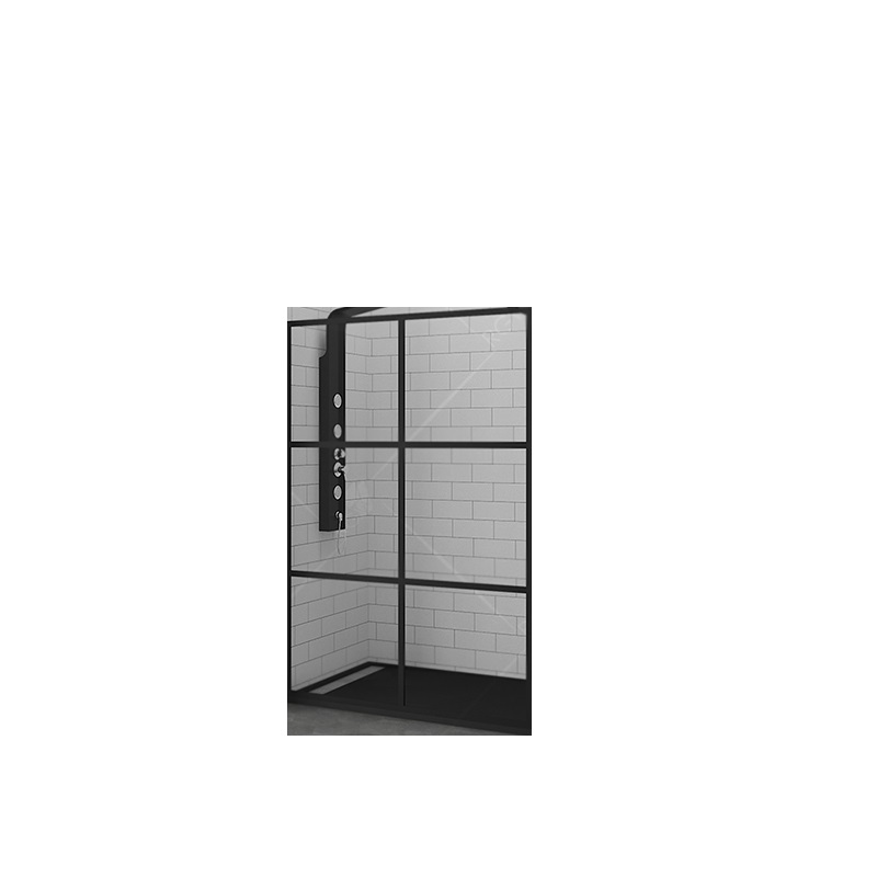 

RGW Душевая перегородка RGW Walk In WA-11B 120х200, профиль черный
