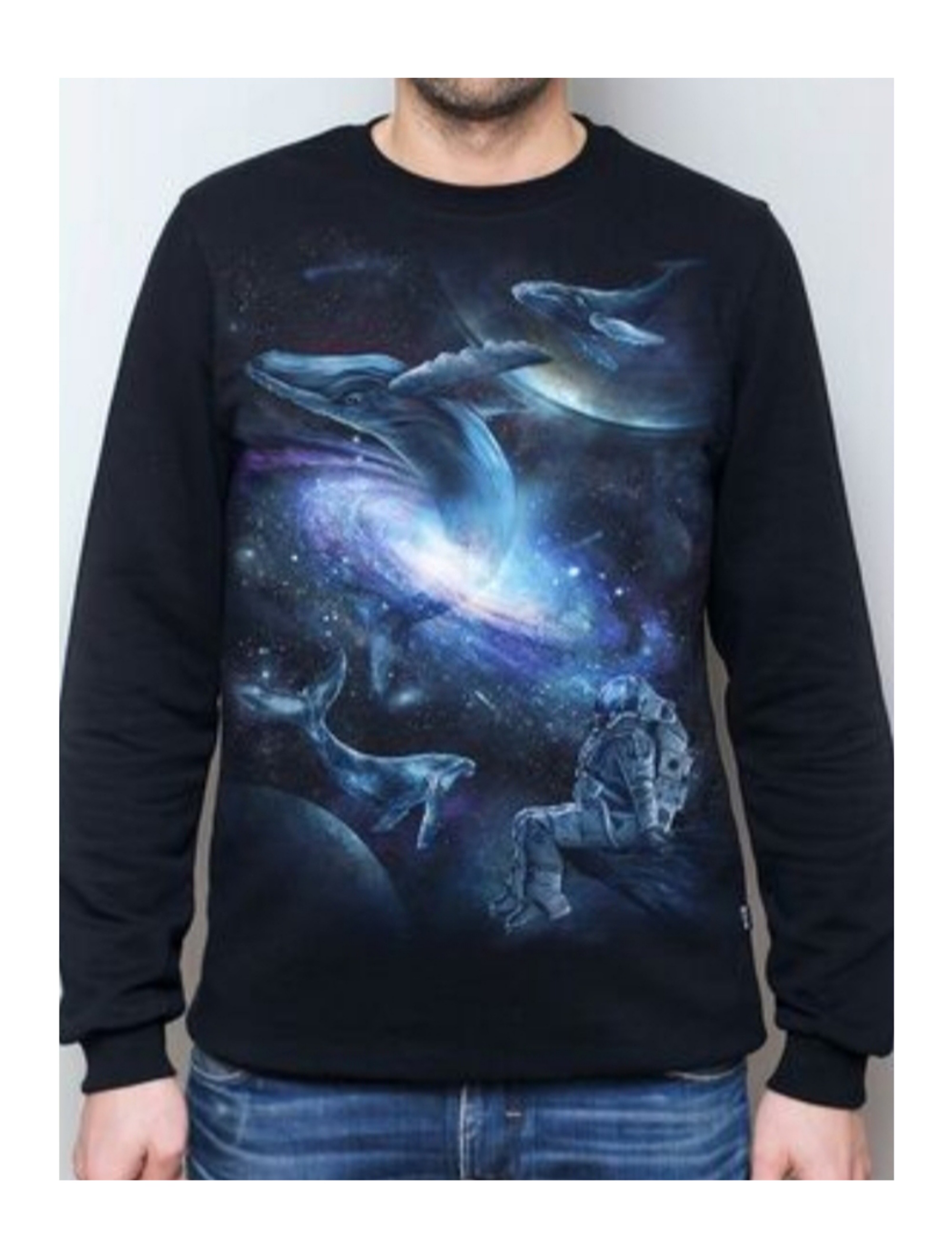 Свитшот мужской Good fluro power LIFE IS GOOD черный ХL