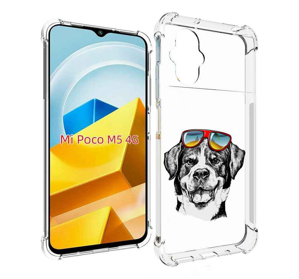 

Чехол MyPads Tocco для Xiaomi M5 счастливая собака, Прозрачный, Tocco