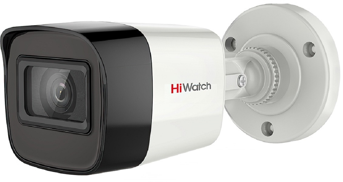 

8Мп HD-TVI камера HiWatch DS-T800(B) (2.8 mm), 300513343, Белый
