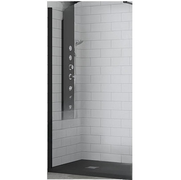 

RGW Душевая перегородка RGW Walk In WA-002B 90x195 профиль черный, стекло прозрачное