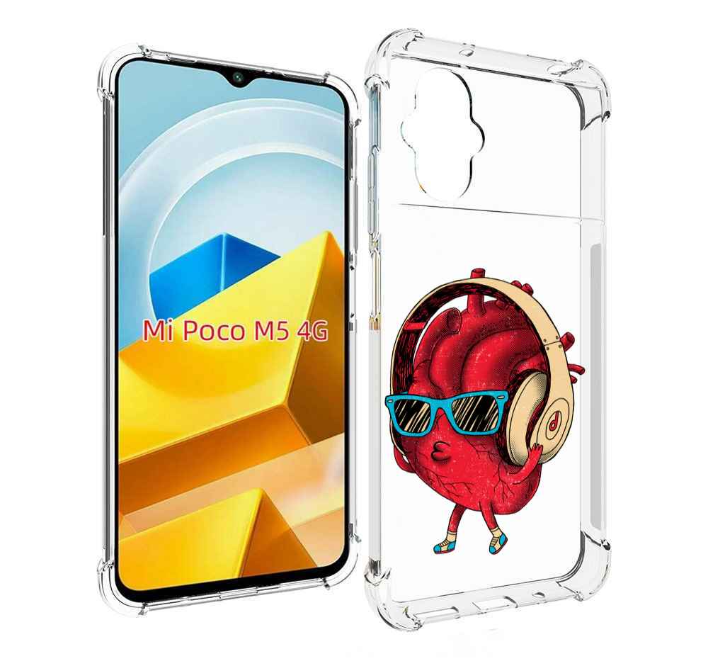 

Чехол MyPads Tocco для Xiaomi M5 слушай сердце, Прозрачный, Tocco