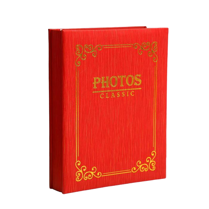 

Фотоальбом на 200 фото 10х15 см, Классические узоры, в коробке 26,5х21х4,8 см
