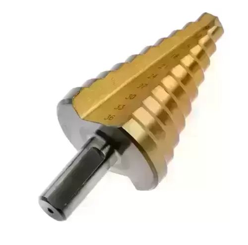 Сверло ступенчатое для цветных металлов G1, 9-36 мм, СTМ-529 ступенчатое сверло для ных металлов strong