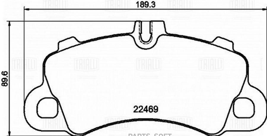 

Тормозные колодки Trialli pf1606