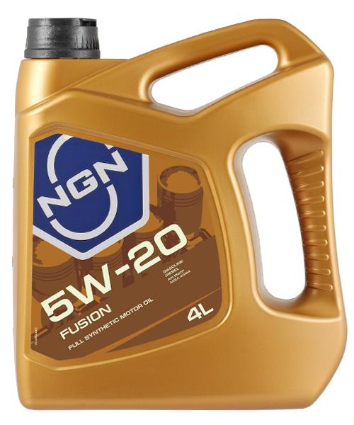 

Моторное масло NGN синтетическое Fusion Sn/Cf 5W20 4л