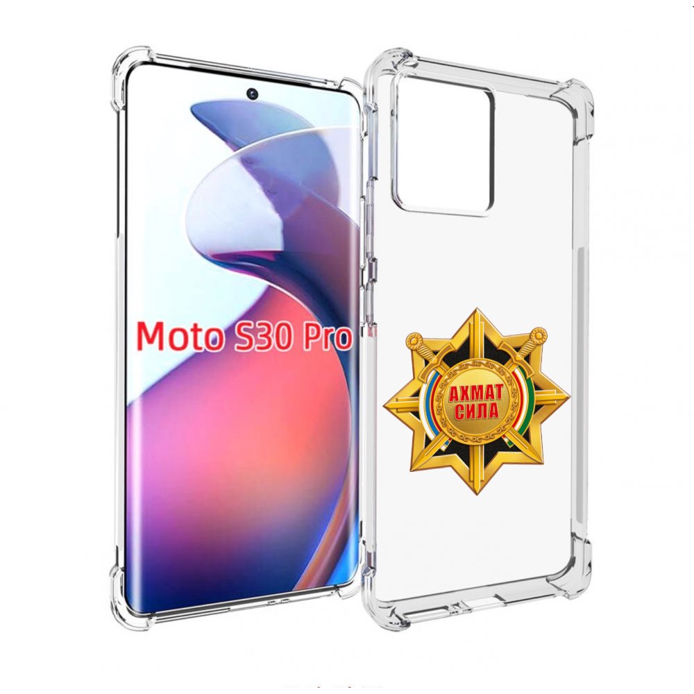 

Чехол MyPads ахмат сила для Motorola Moto S30 Pro, Прозрачный, Tocco