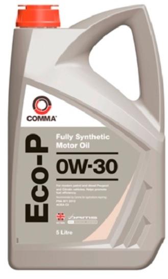 

Моторное масло Comma синтетическое 0W30 ECO-P 5л