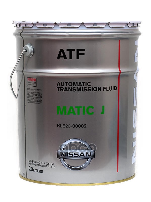 

Трансмиссионное масло NISSAN KLE2300002 ATF Matic J