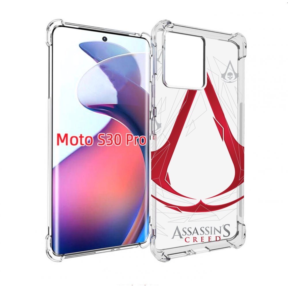 

Чехол MyPads ассасин-крид-знак для Motorola Moto S30 Pro, Прозрачный, Tocco