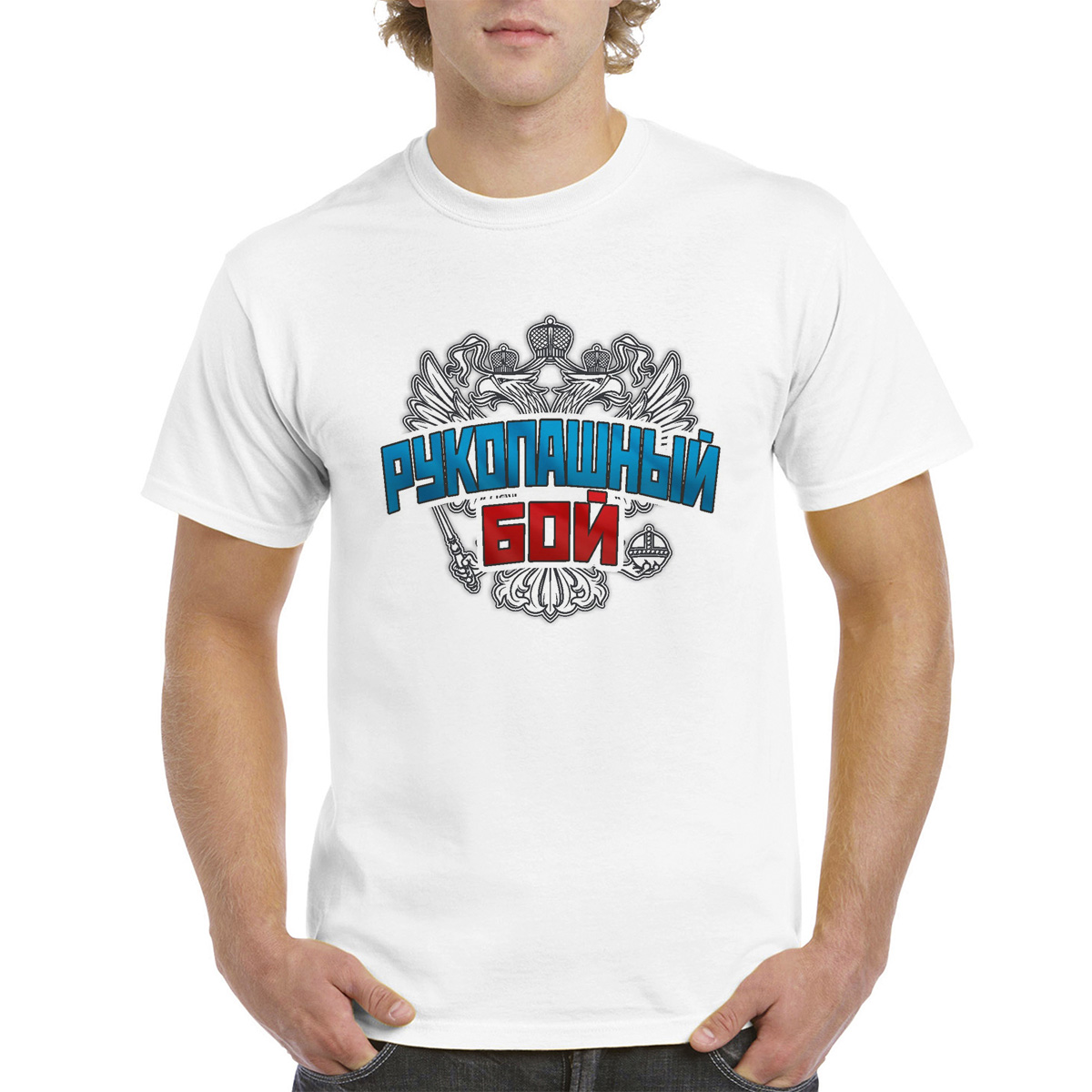 

Футболка унисекс CoolPodarok M0113428 белая 60 RU, Белый, M0113428