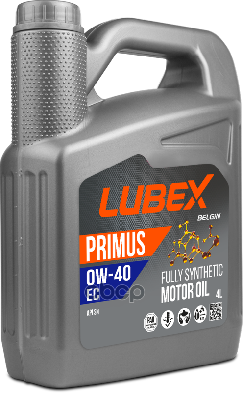 

Моторное масло LUBEX Primus Ec 0w40 4л