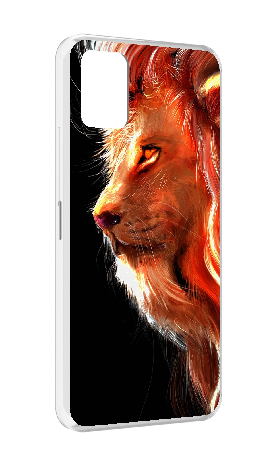 

Чехол MyPads Арт-рисунок-льва мужской для Umidigi Power 5, Прозрачный, Tocco