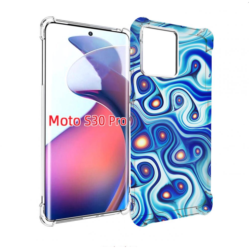 

Чехол MyPads абстрактная-текстура для Motorola Moto S30 Pro, Прозрачный, Tocco