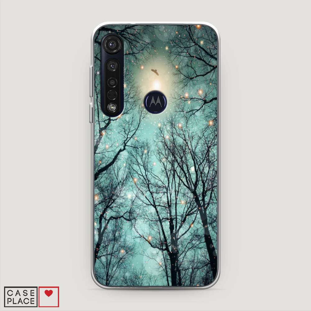 

Чехол Awog на Motorola Moto G8 Plus "Лес в сумерках", 241450-4