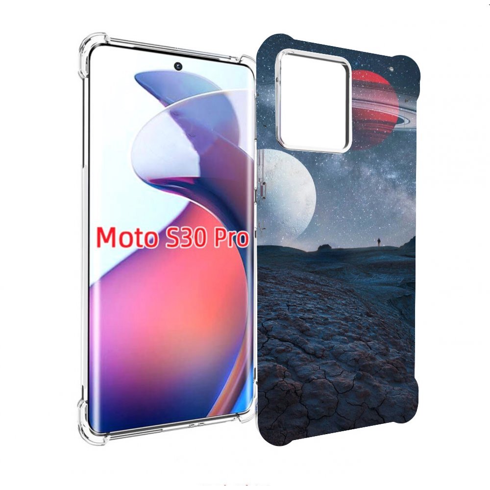 

Чехол MyPads Фотография для Motorola Moto S30 Pro, Прозрачный, Tocco