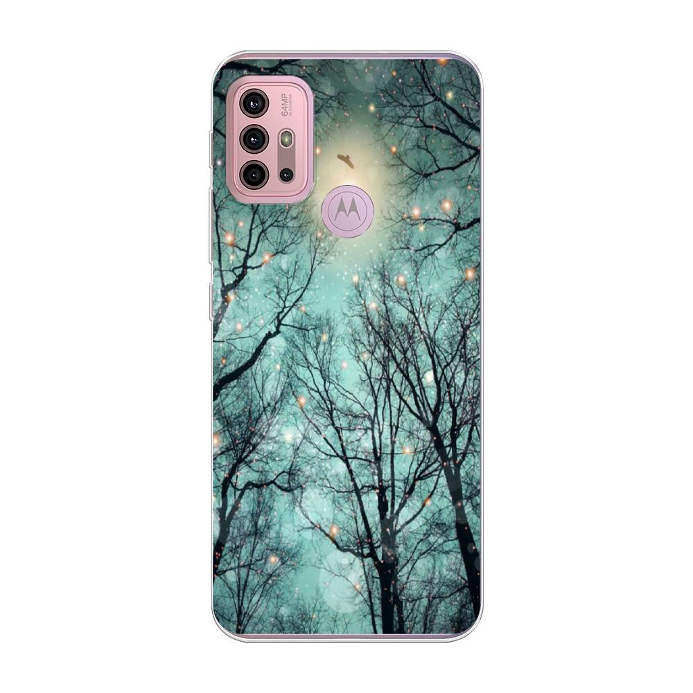

Чехол Awog на Lenovo K13 Note/Motorola Moto G10/G20/G30 "Лес в сумерках", 242350-4