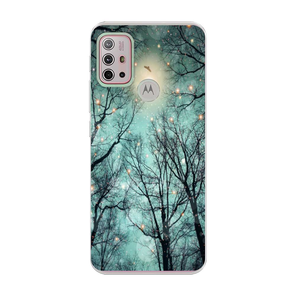 

Чехол Awog на Lenovo K13 Note/Motorola Moto G10/G20/G30 "Лес в сумерках", 242150-4