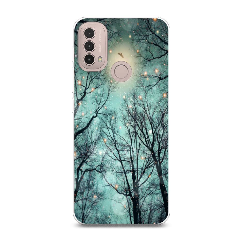 

Чехол Awog на Lenovo K14 Plus/Motorola Moto E20/E30/E40 "Лес в сумерках", 243650-4