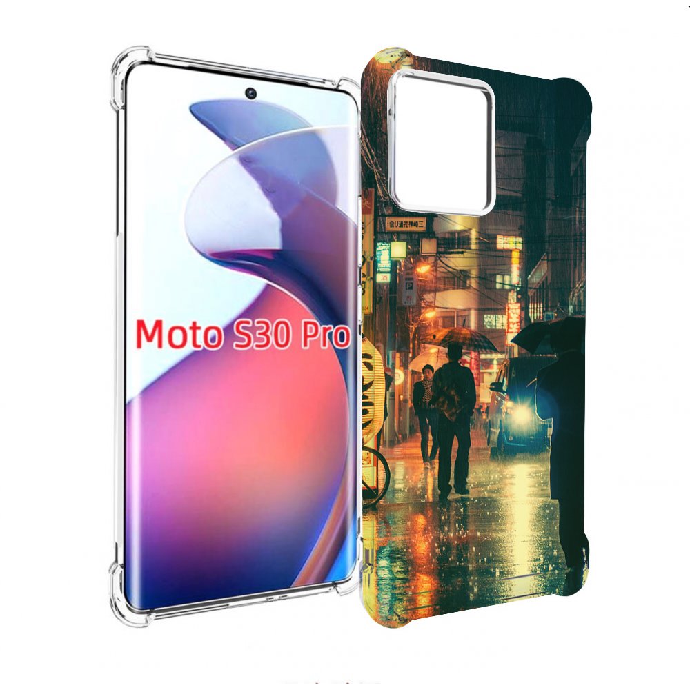 

Чехол MyPads Токио-сеул для Motorola Moto S30 Pro, Прозрачный, Tocco