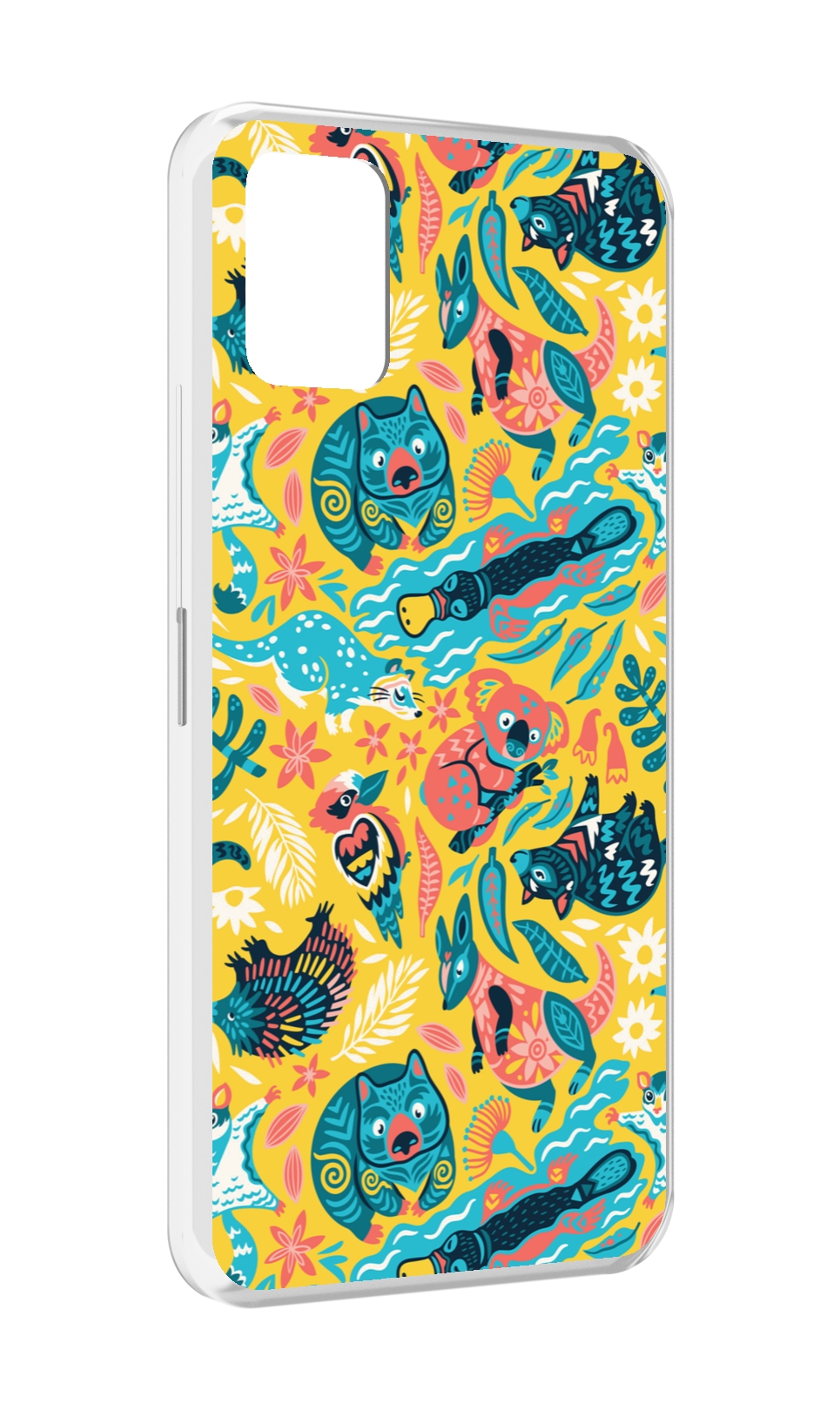 

Чехол MyPads seamless-pattern для Umidigi Power 5, Прозрачный, Tocco
