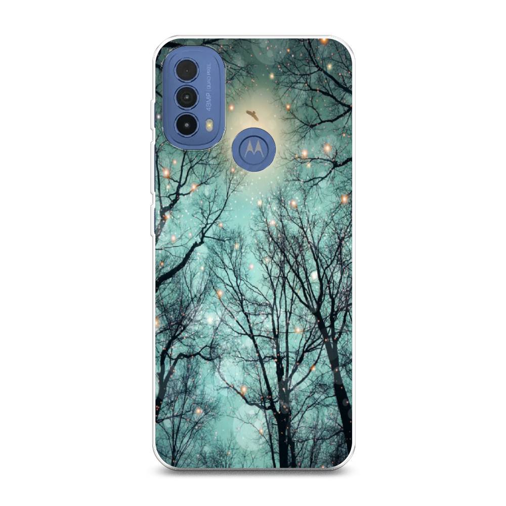 

Чехол Awog на Lenovo K14 Plus/Motorola Moto E20/E30/E40 "Лес в сумерках", 243550-4