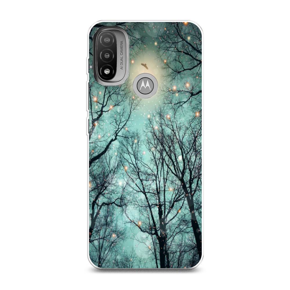 

Чехол Awog на Lenovo K14 Plus/Motorola Moto E20/E30/E40 "Лес в сумерках", 243450-4