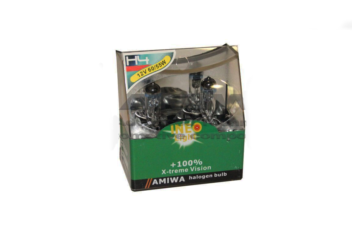 Лампа накаливания Amiwa x-treme vision PR-INEOH4-12-55H4 55вт 12в