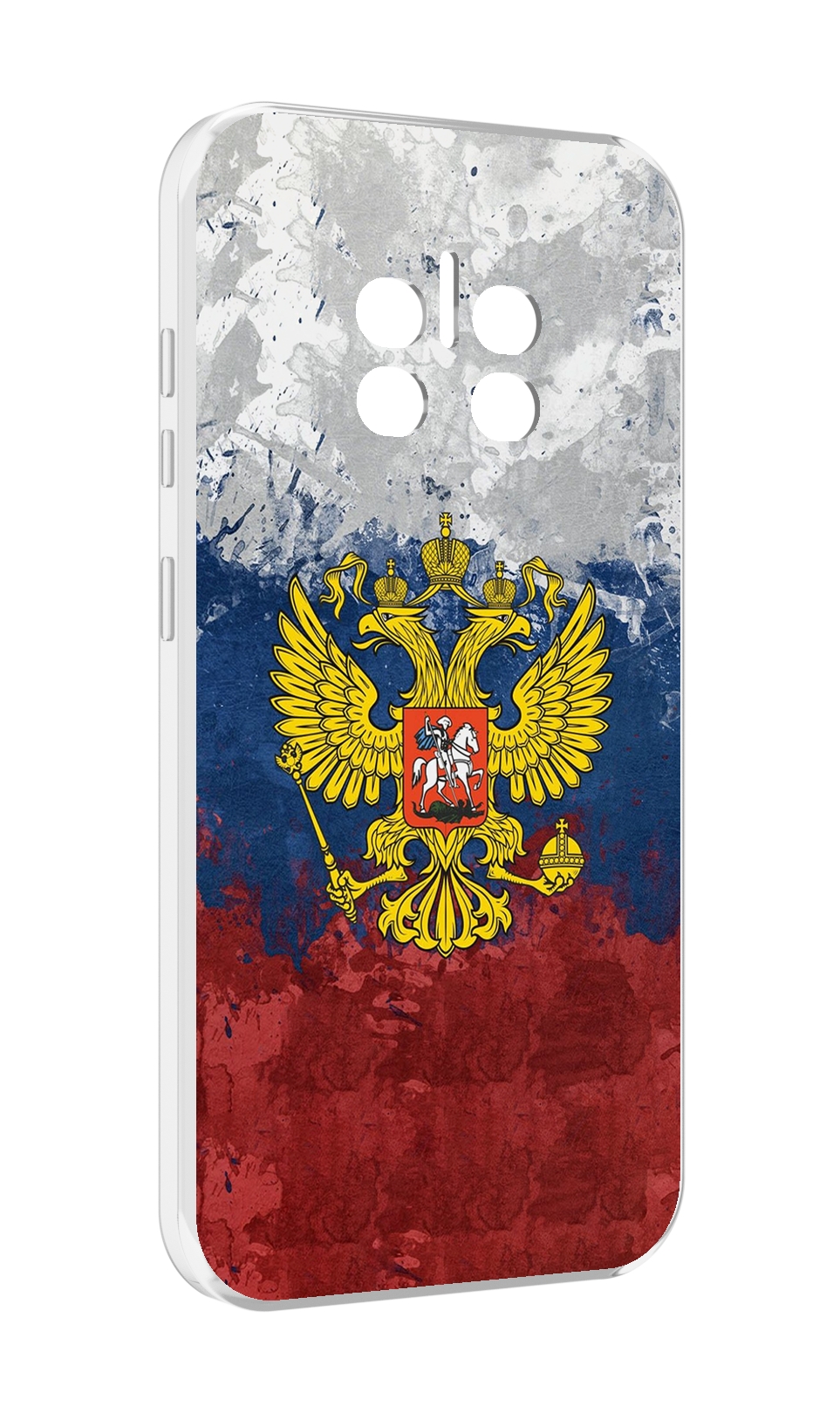 

Чехол MyPads герб-России для Doogee V11, Прозрачный, Tocco