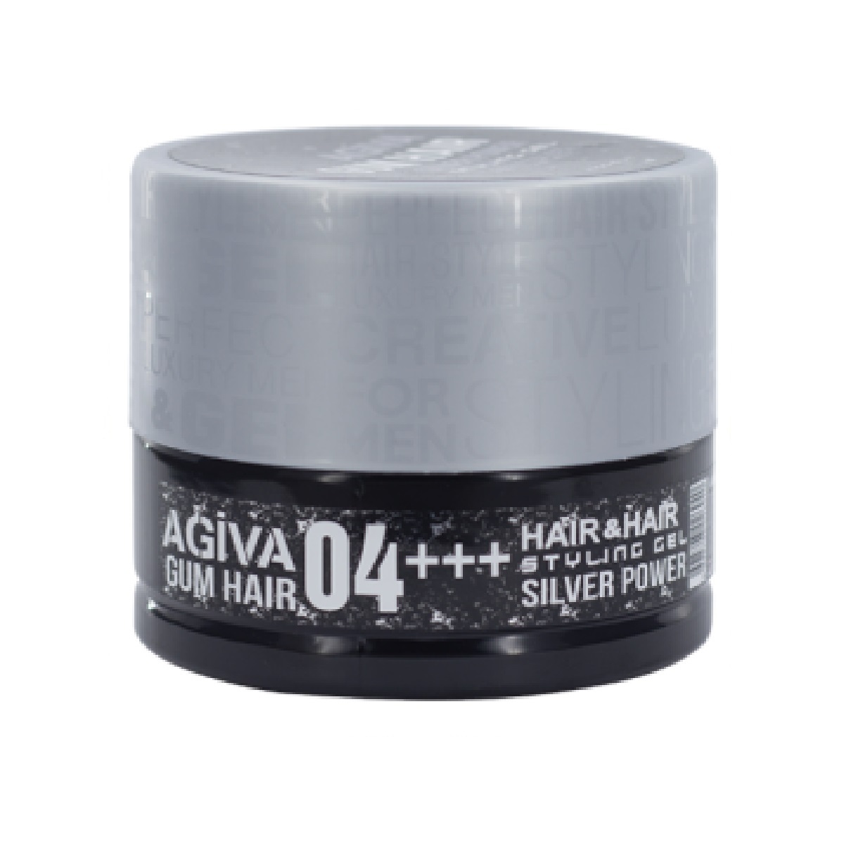 Гель для волос AGIVA Hair Gum Silver Power 04+++ для укладки, 700 мл