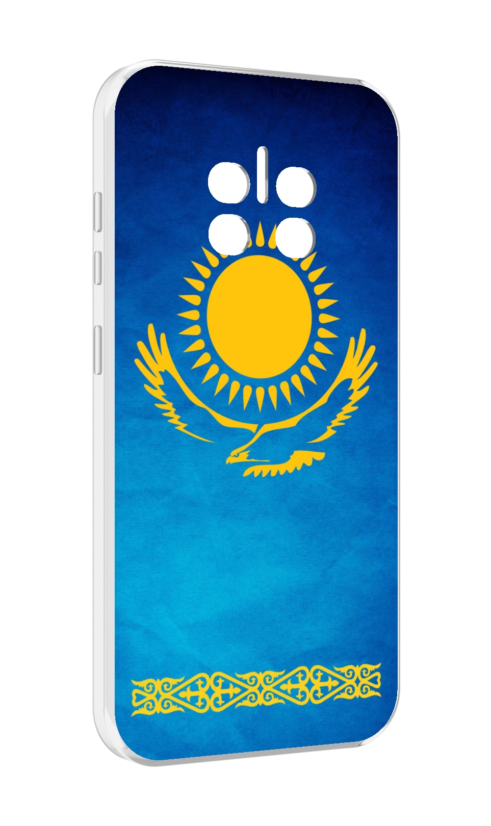 

Чехол MyPads герб и флаг казахстана для Doogee V11, Прозрачный, Tocco