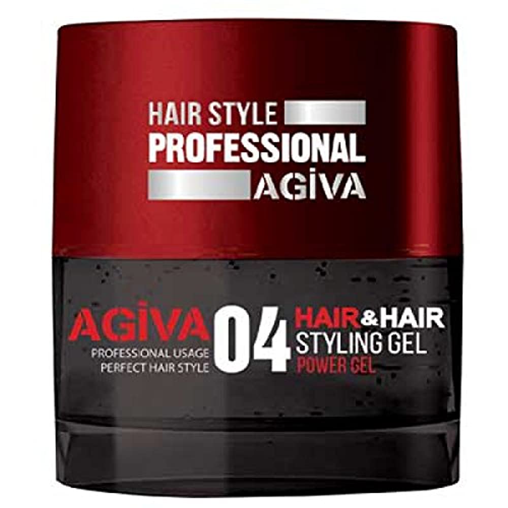 Гель для волос AGIVA Hair Gel 04 Gum для укладки, гибкий эластичный, 200 мл